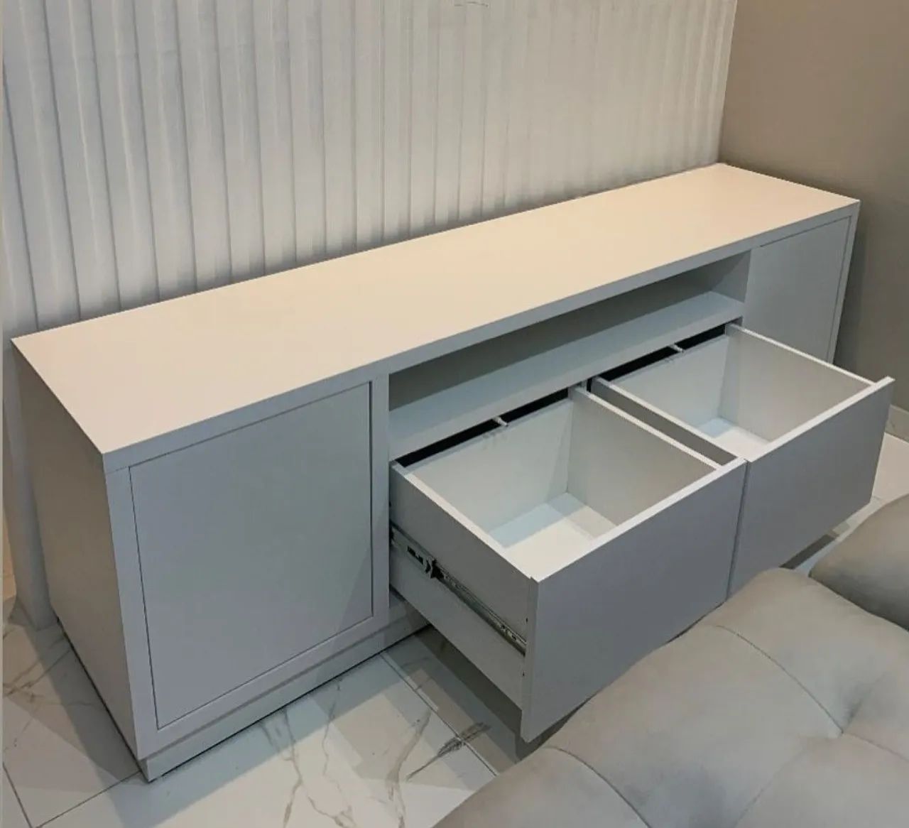 Rack Para Tv Com Gavetões 
