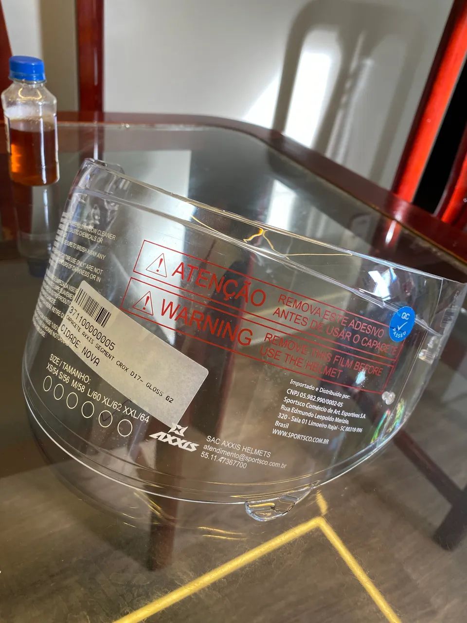 Viseira nova original axxis  - Foto 3