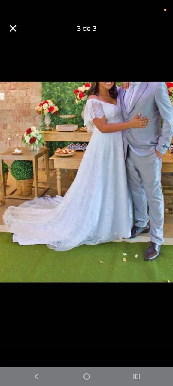 Vestido de noiva  - Foto 3