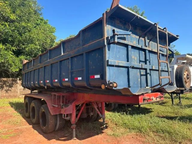 Carreta  IDEROL Caçamba  ano  1989 com pneus - Foto 3