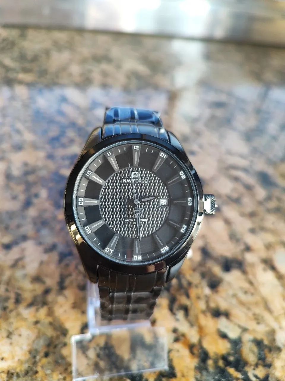 Relógio naviforce ALL Black ( novo na caixa )