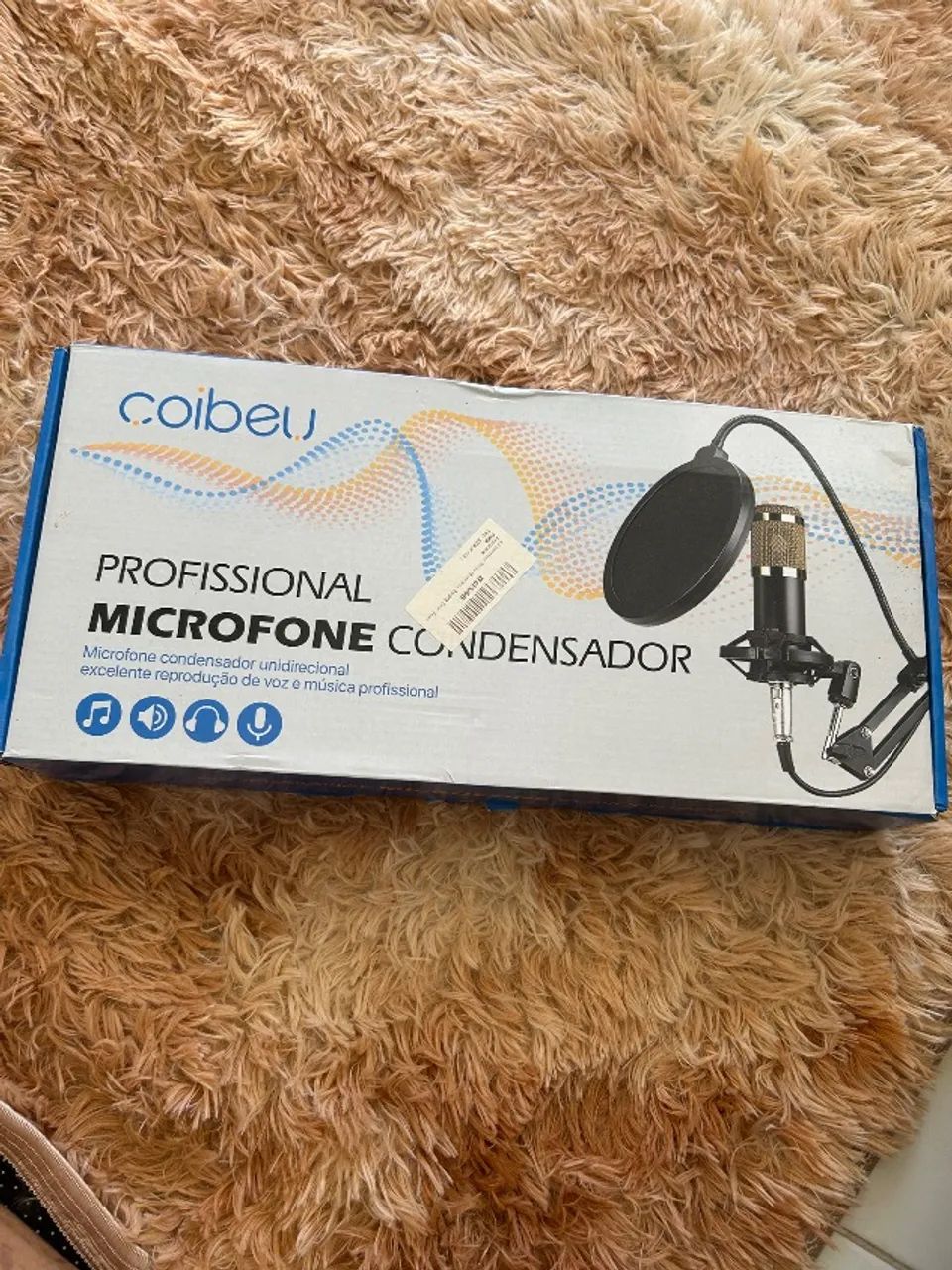 Kit de Microfone profissional condensador completo  