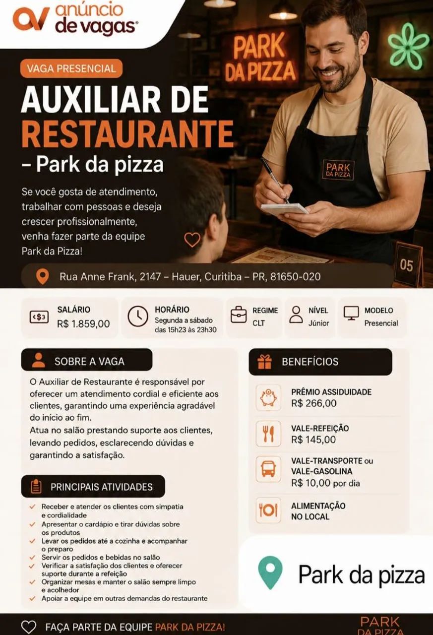 Vagas para restaurante  - Foto 2