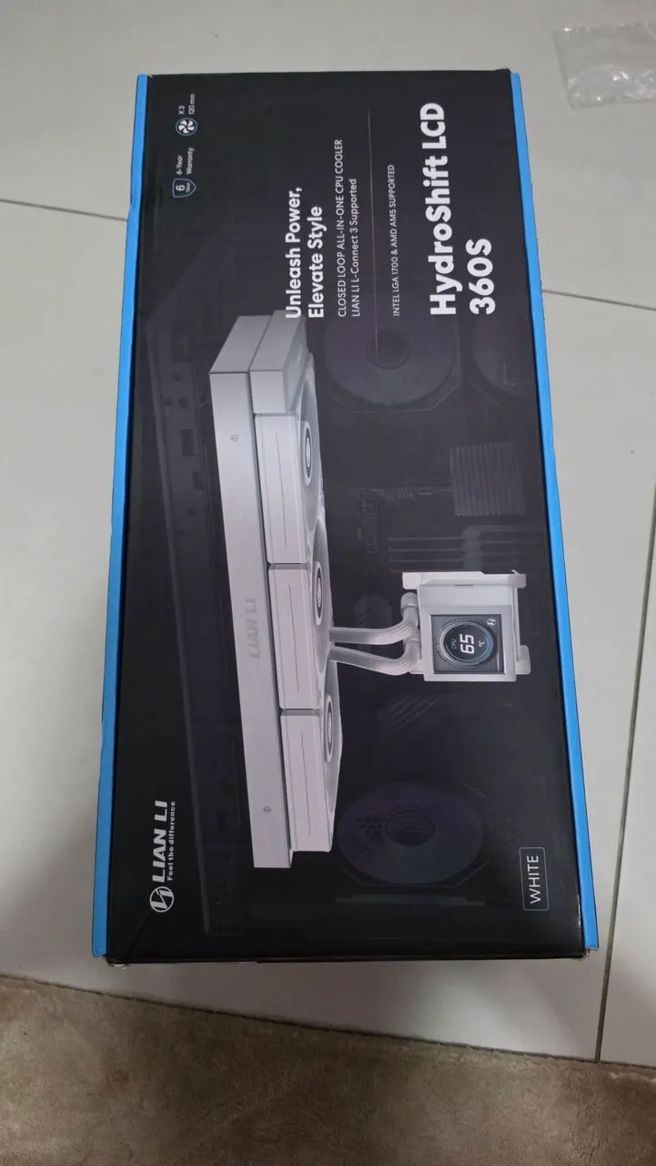  Water Cooler Lian Li HydroShift LCD 360S ? White - Foto 2