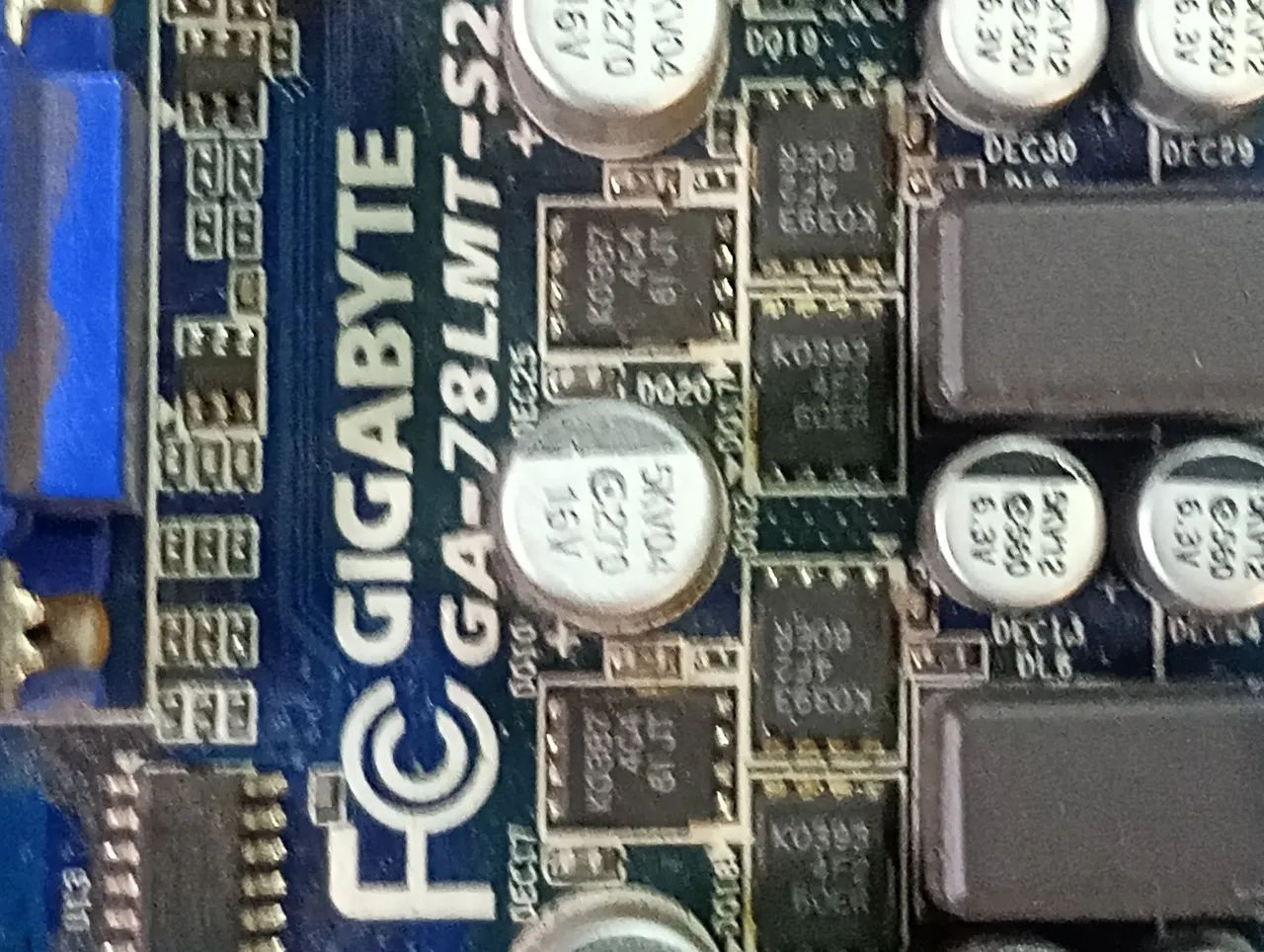 Kit placa mae processador placa de video - Foto 2