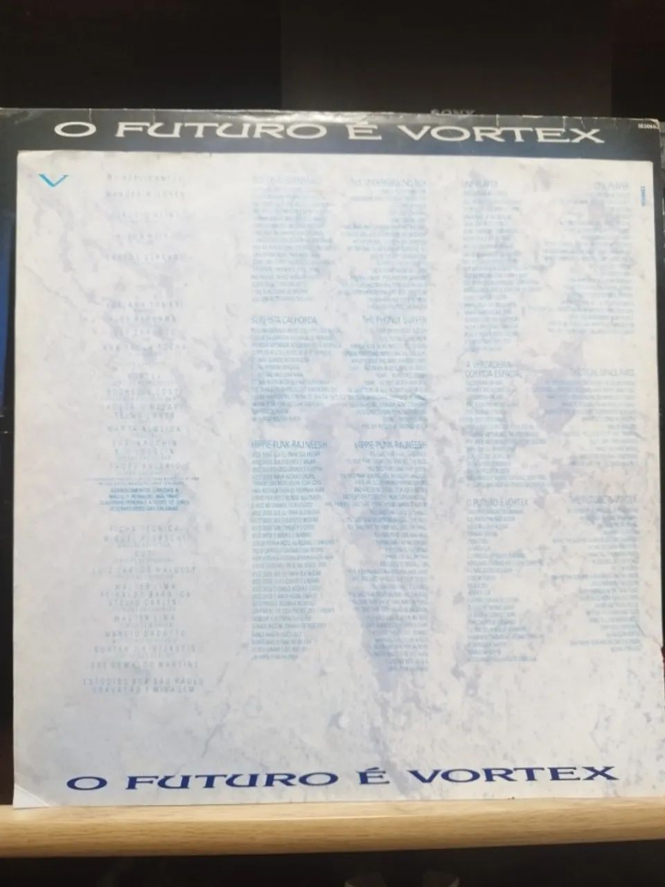 LP Os Replicantes - O Futuro É Vortex (Encarte)  - Foto 5