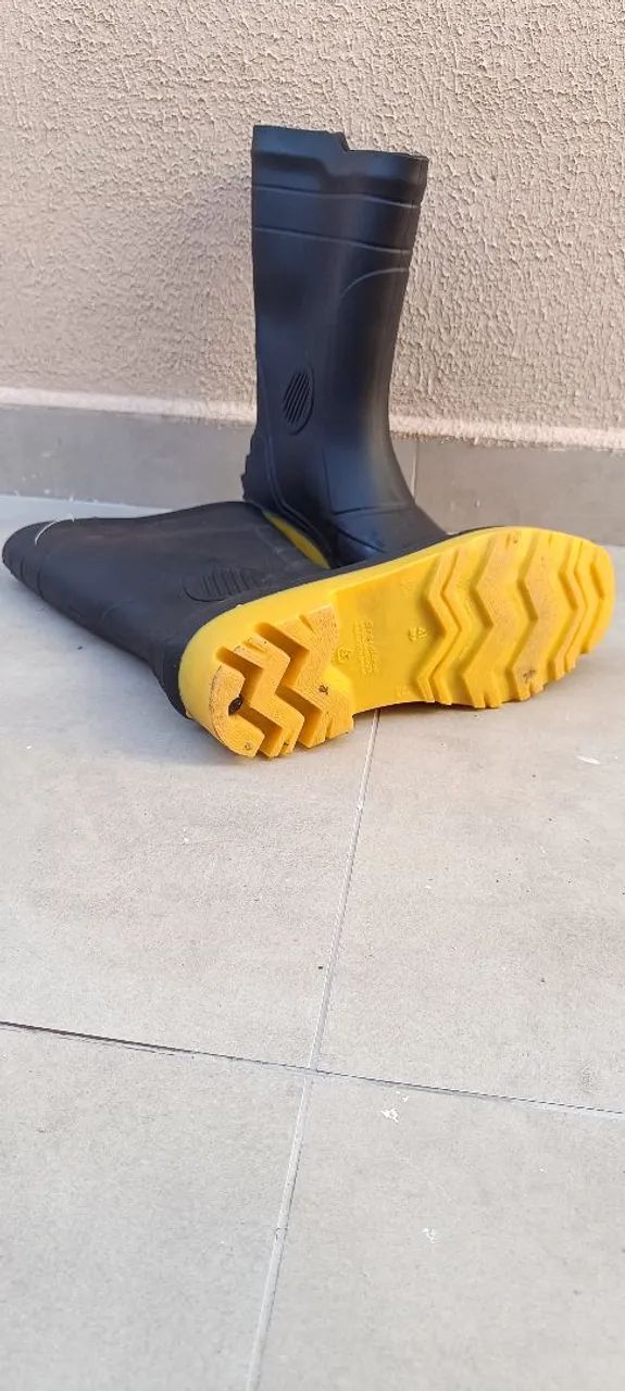 Bota galocha de chuva, moto - Foto 2