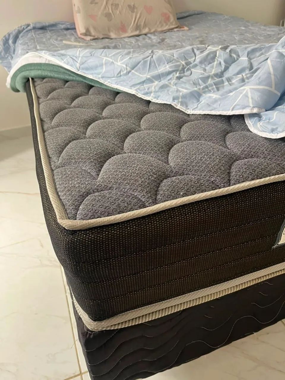 Cama de casal box+colchão  - Foto 4