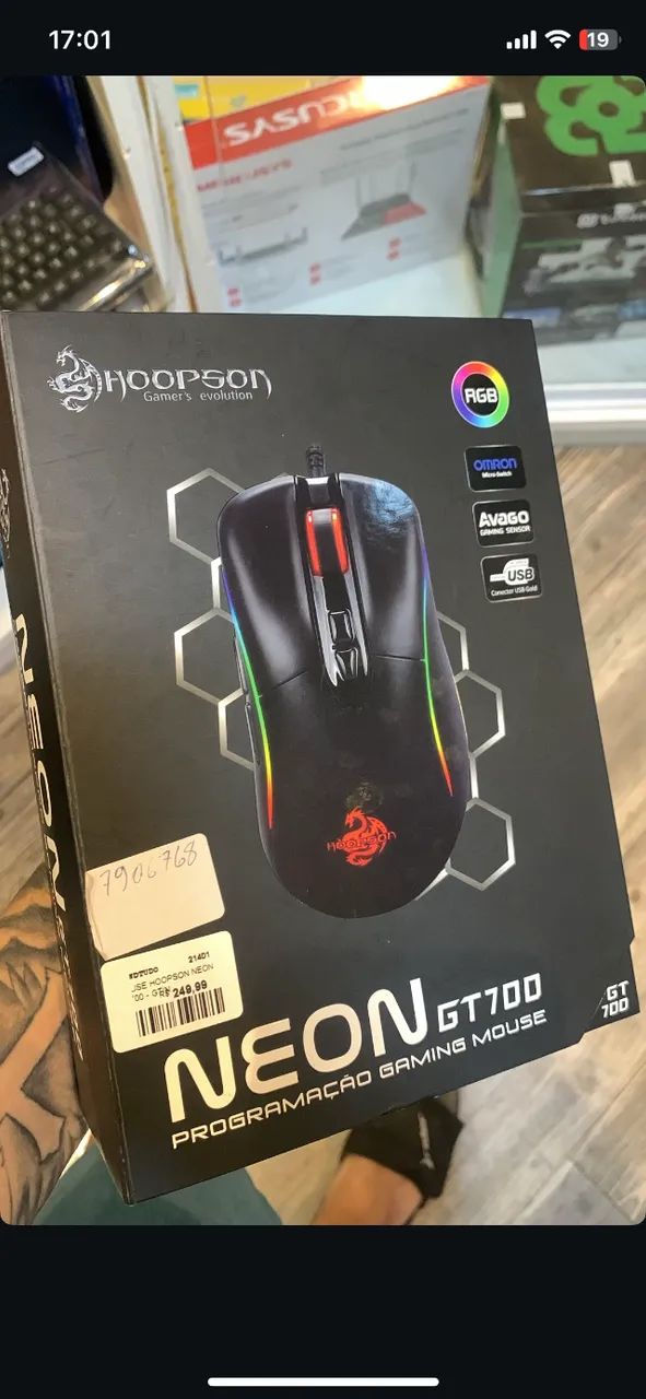 MOUSE hoopson lacrado 
