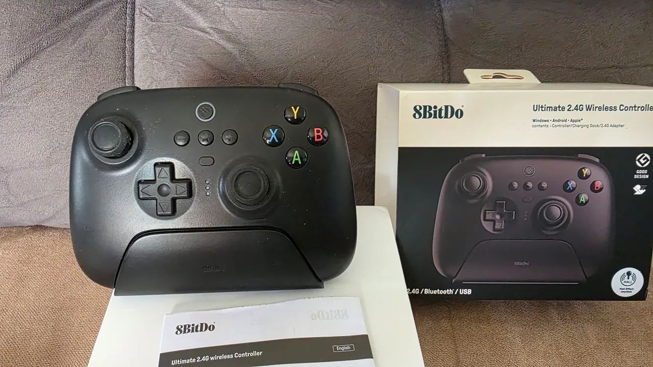 Controle 8bitdo ultimate sem fio - Foto 5