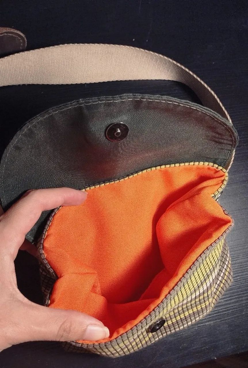 Pochete Multiuso Uncle K ? Estilo Vintage em Tecido Artesanal - Foto 3