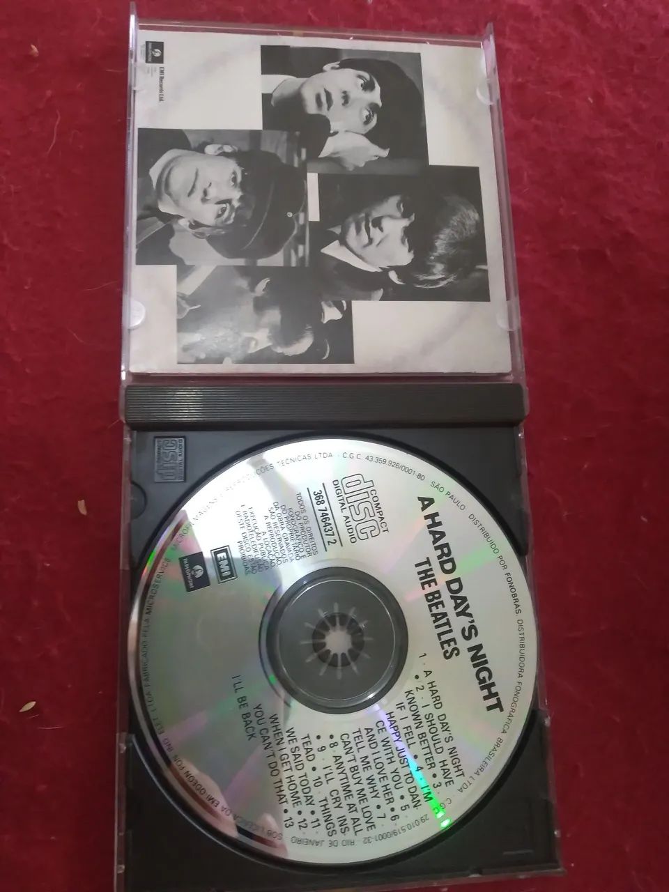 Cd Beatles - A Hard Day's Night - Original De Época - Foto 3