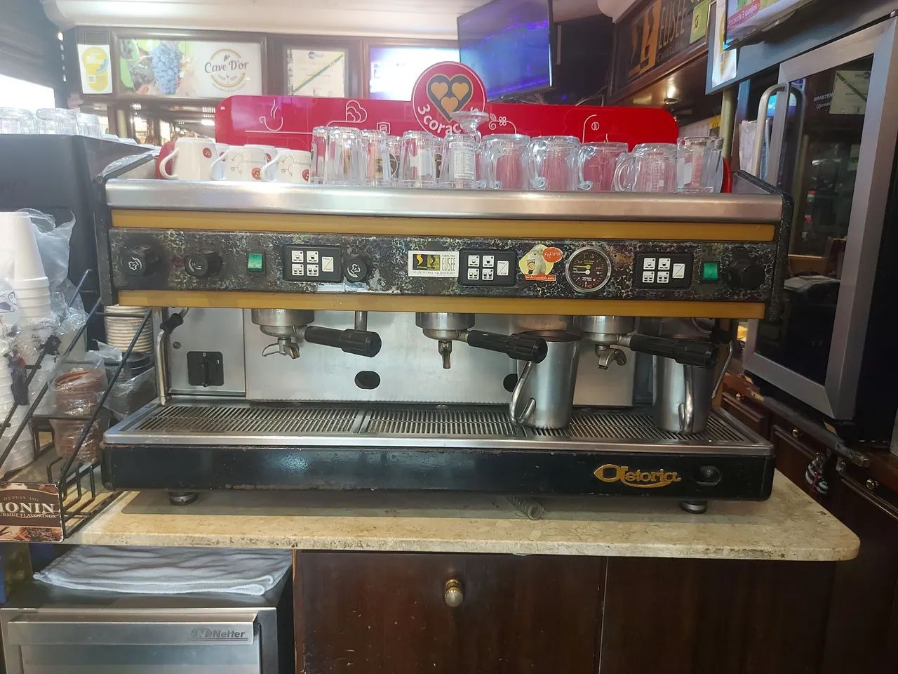 Maquina de expresso 3 grupos 