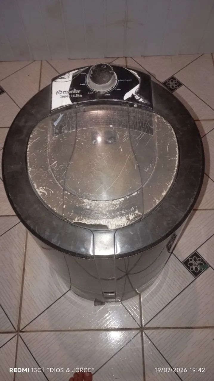 Vende-se centrífuga de 15 quilos funcionando perfeitamente marca Miller  - Foto 4