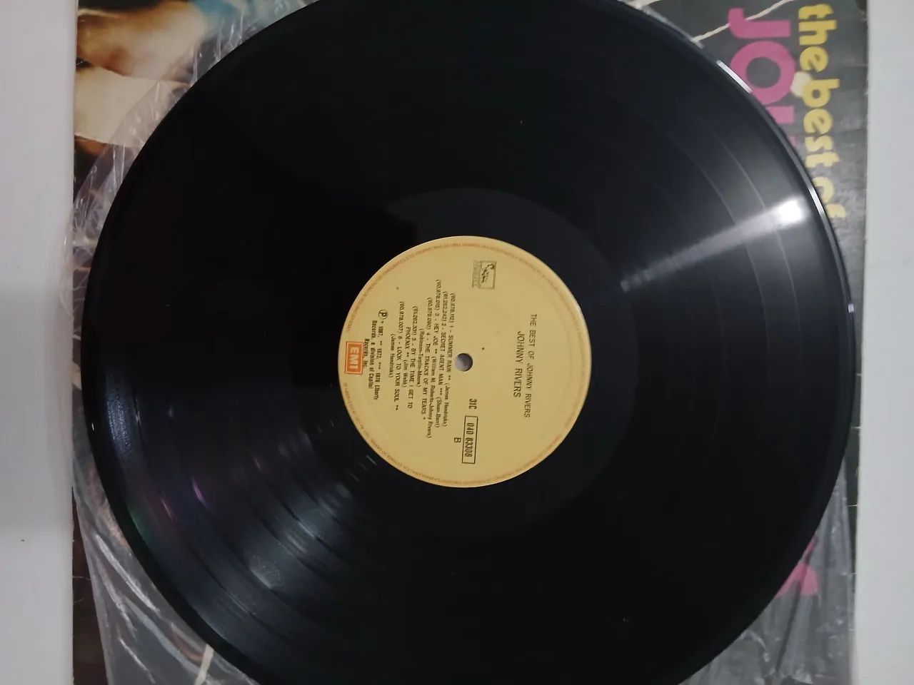 Lp the best of johnny rivers usado  - Foto 3