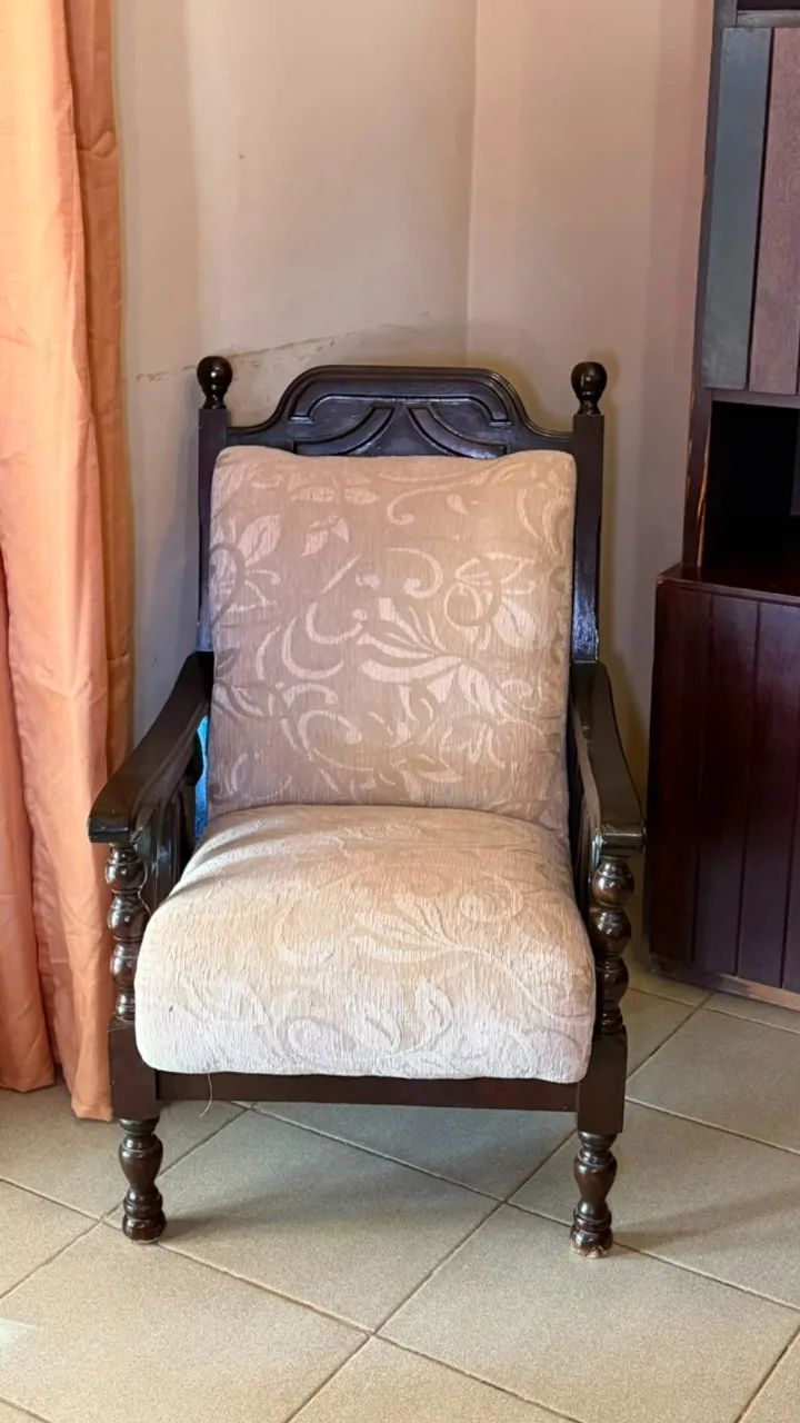 conjunto de sala de estar colonial  - Foto 3
