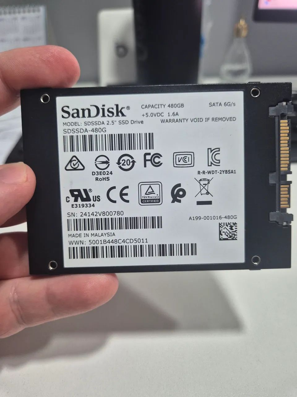 SSD 480GB SANDISK  - Foto 2
