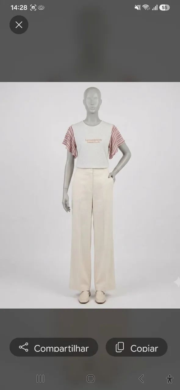 Blusa mangas tricô  - Foto 5