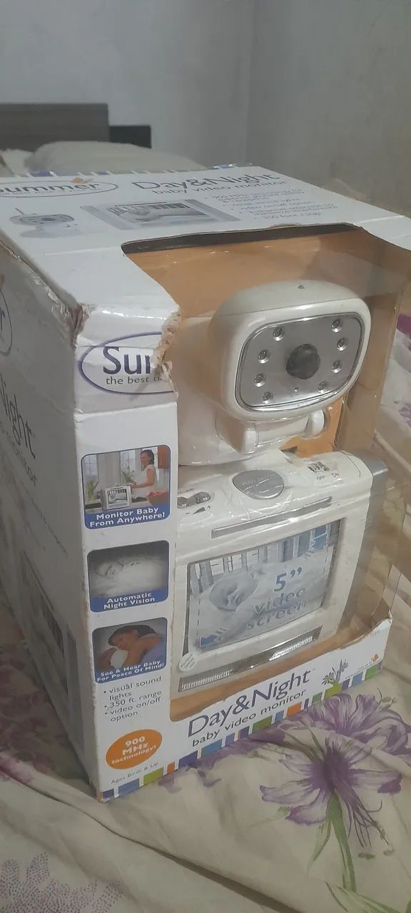 Babá eletrônica nunca usada  - Foto 5