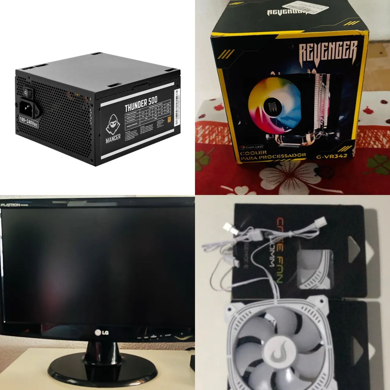 Pecas novos pego na troca placa de video..