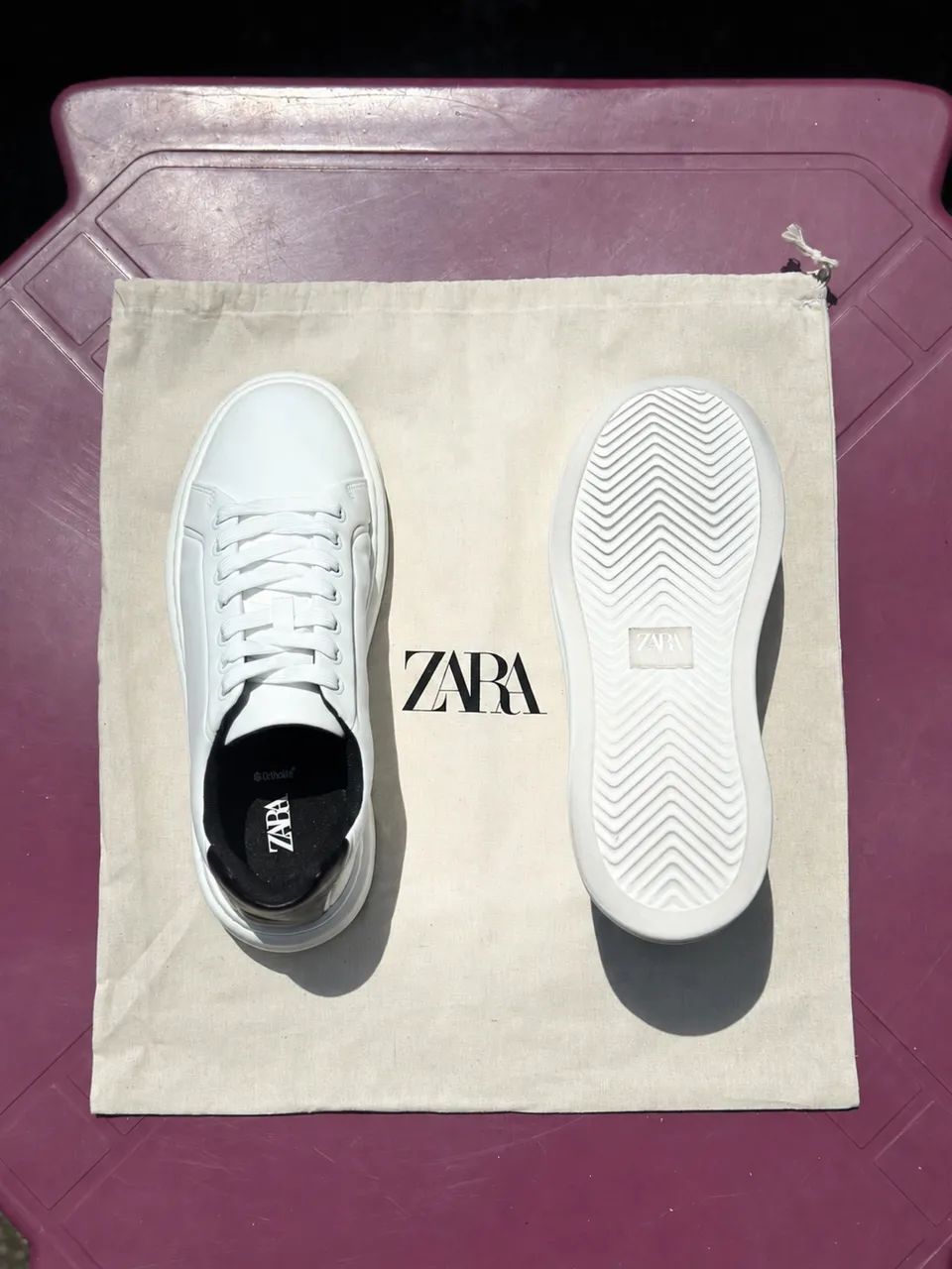 Tênis Branco da Zara - Foto 4
