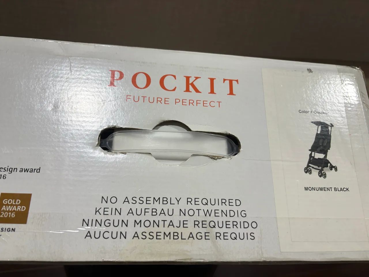 Carrinho de passeio GB Pockit - compacto  - Foto 3