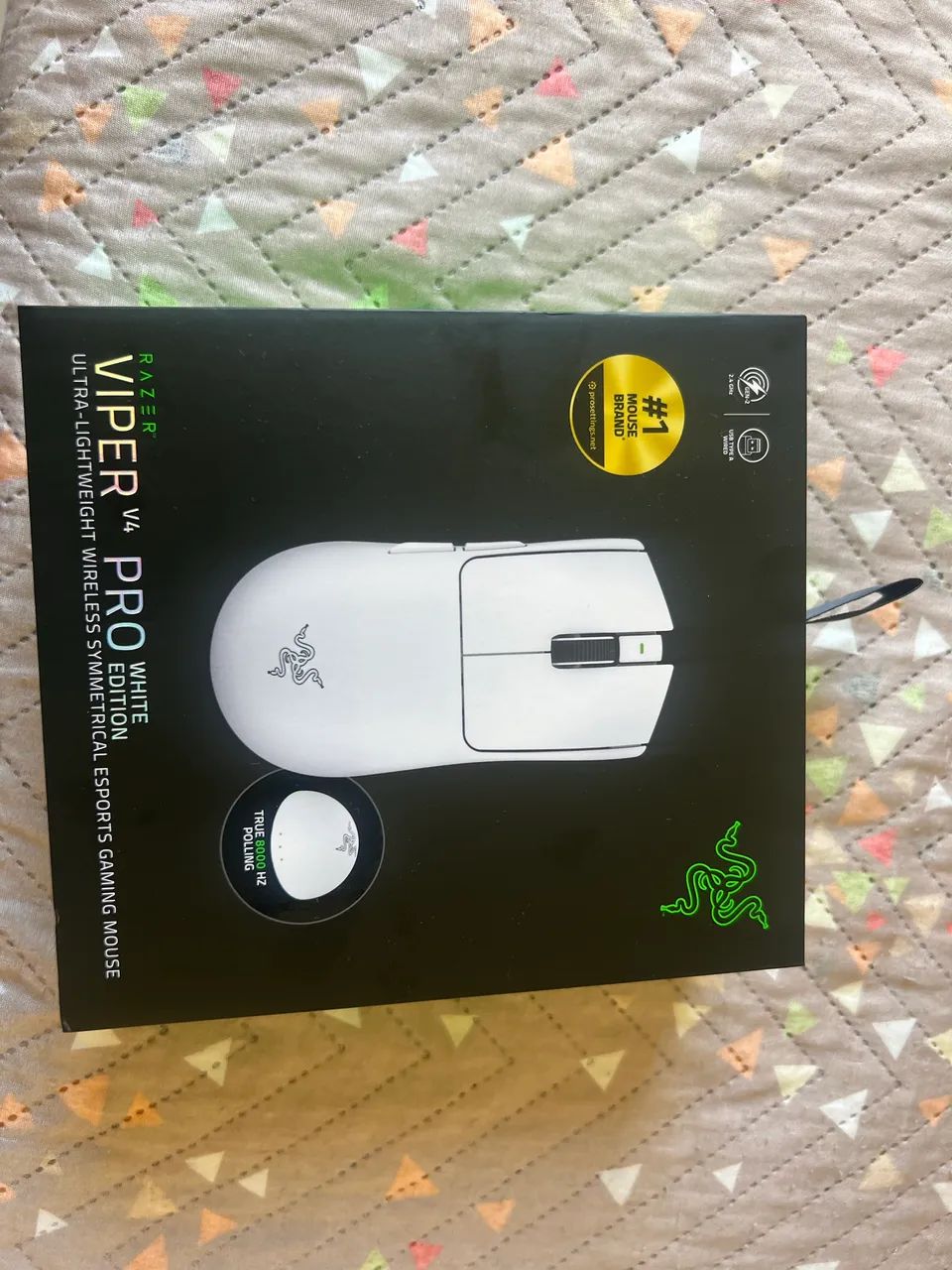 Mouse Razer viper v4 pro white edition - Periféricos e Acessórios