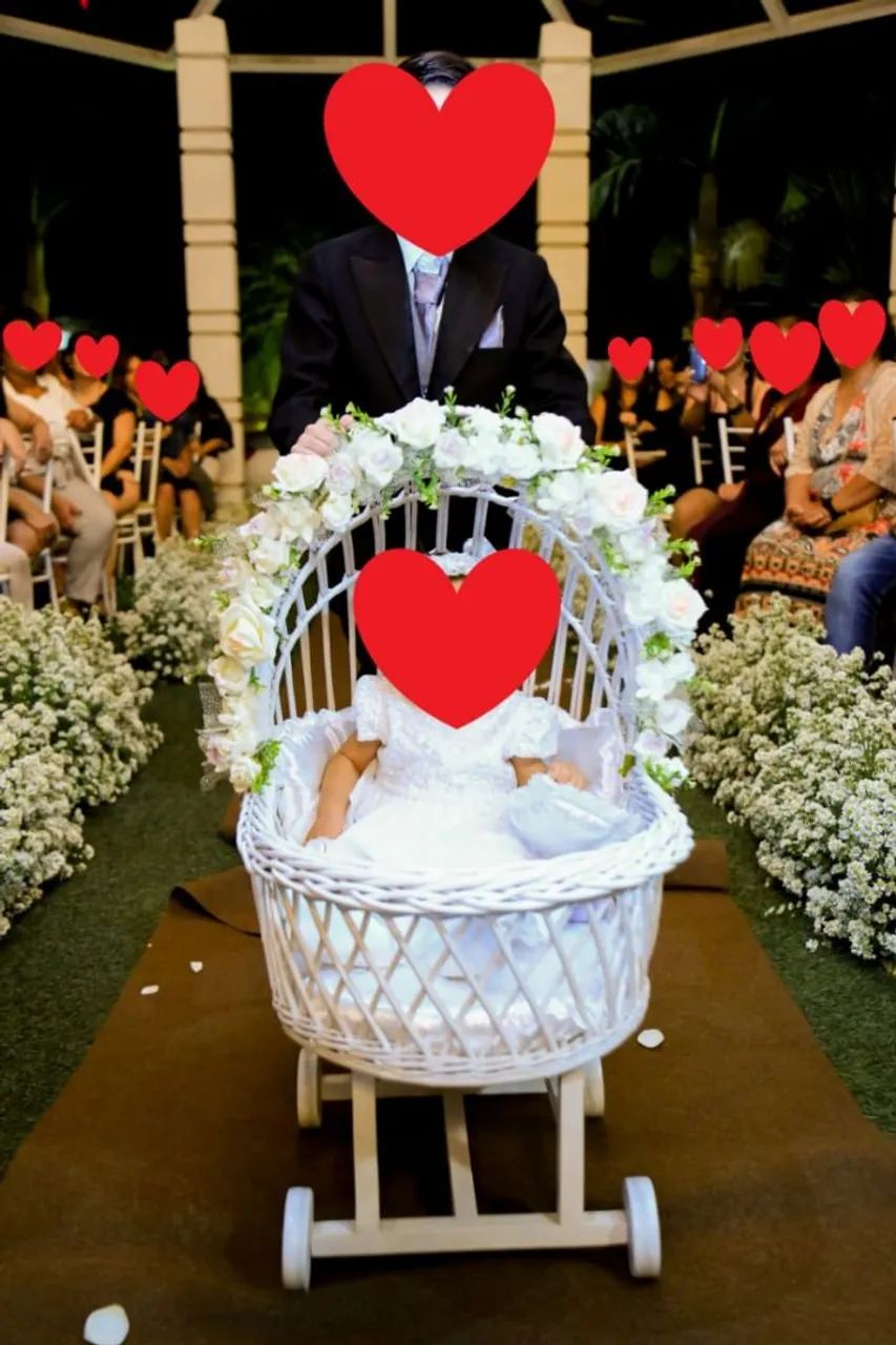 Aluguel de carrinho em vime para casamentos e eventos  - Foto 2