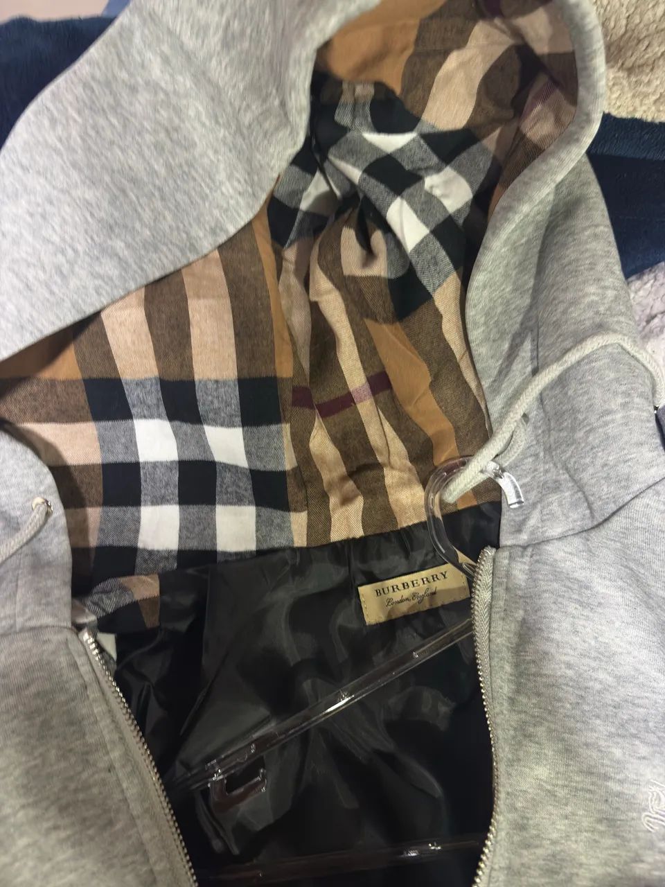 Moletom burberry zíper  - Foto 4