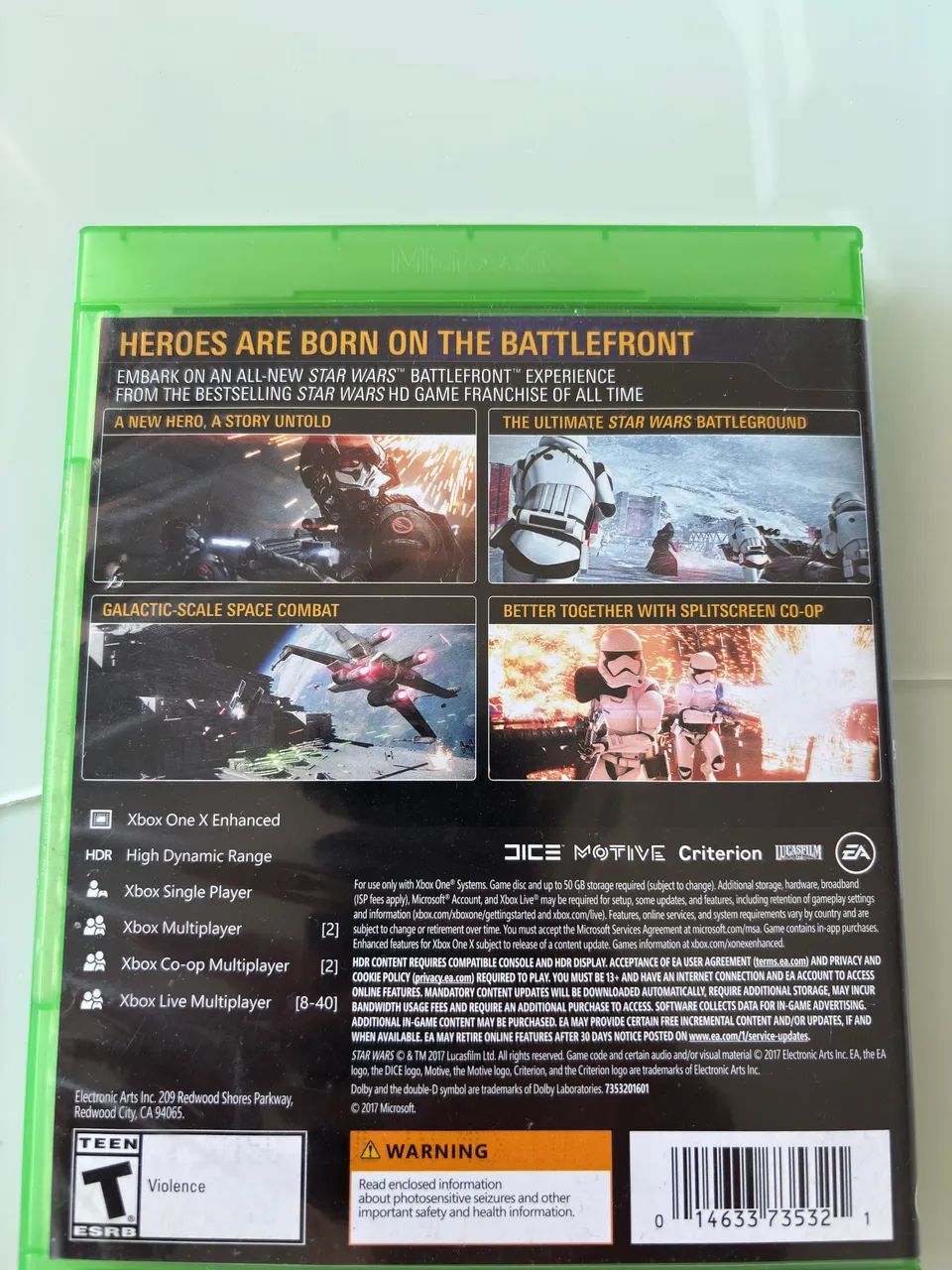 Jogo Star Wars BattleFront II XBOXONE - Foto 2