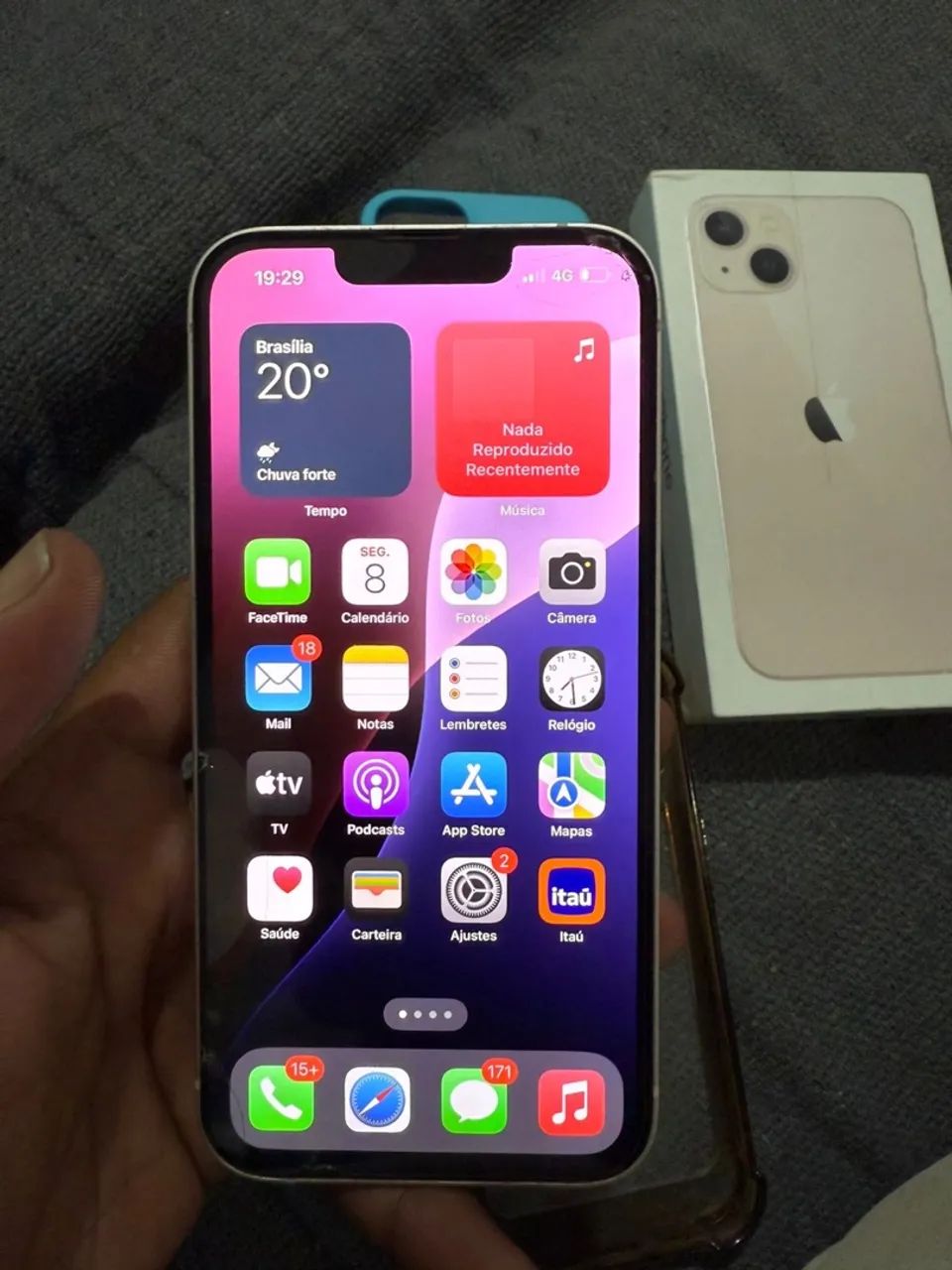 IPHONE 13 128GB SEM MARCAS DE USO E NA CAIXA