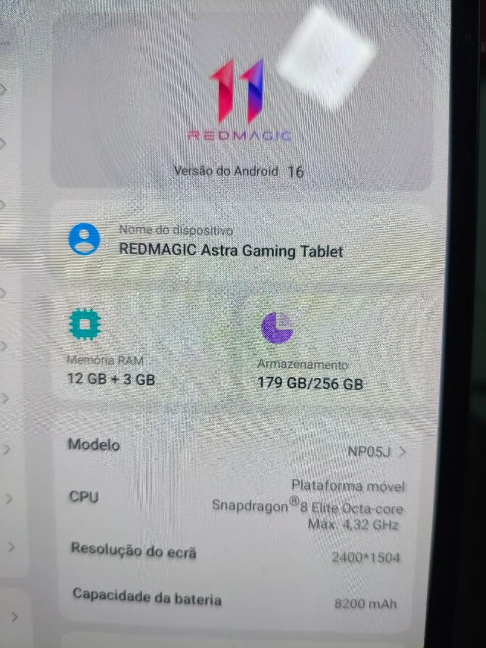 Tablet redmagic astra 12/256 - Foto 5