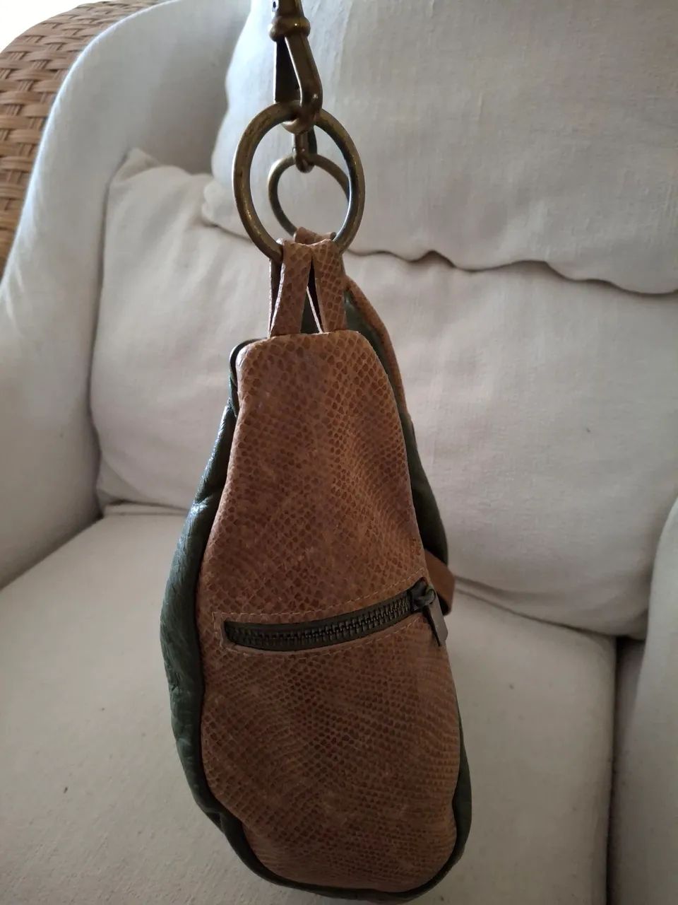 Bolsa de Couro Legítimo - Foto 4