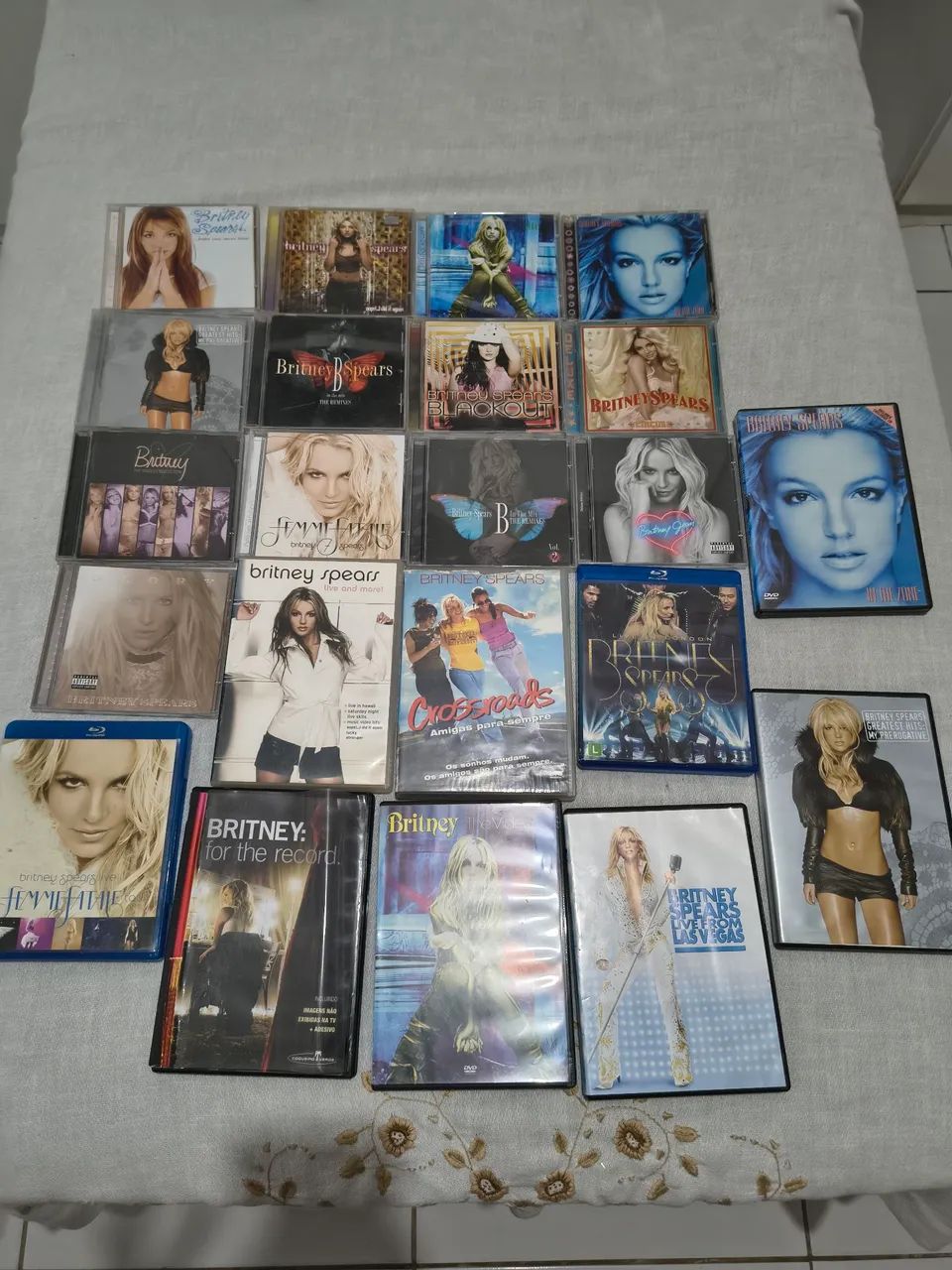 Coleção CDs e DVDs Brintey Spears
