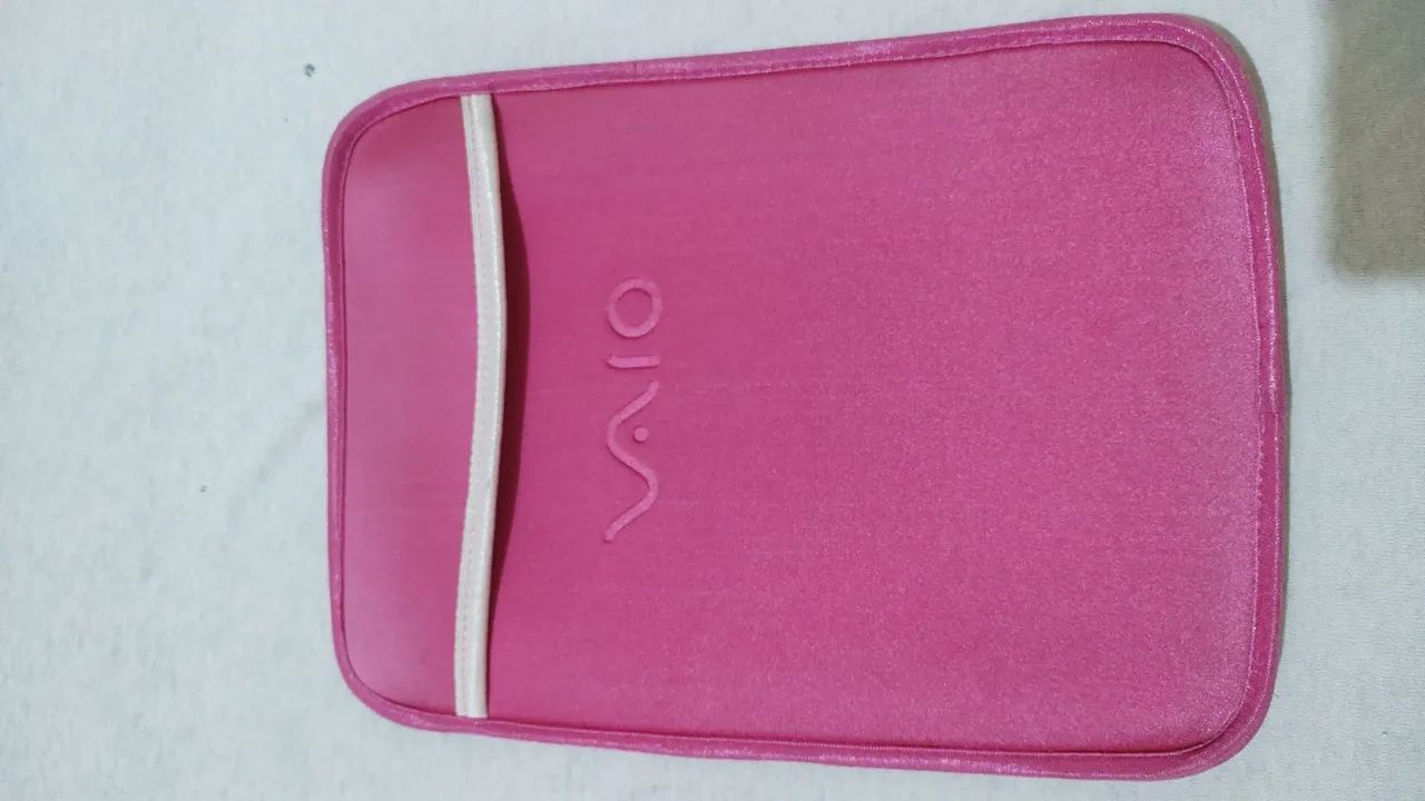 Notebook Sony Vaio Rosa com capinha - Foto 3