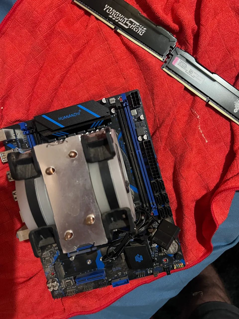 XEON+PLACA MAE+RAM+COOLER - Foto 4