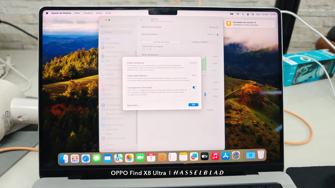MacBook Pro touchbar 13, 2019 core i7, 16gb ram, SSD 512gb tela