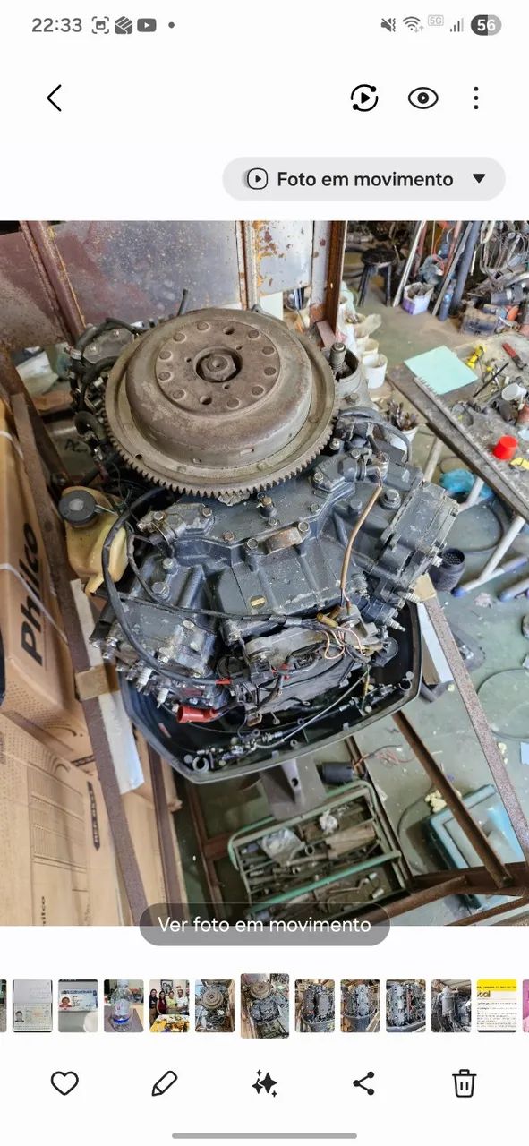 Motor de popa yamaha 250HP. 2 tempos  - Foto 3