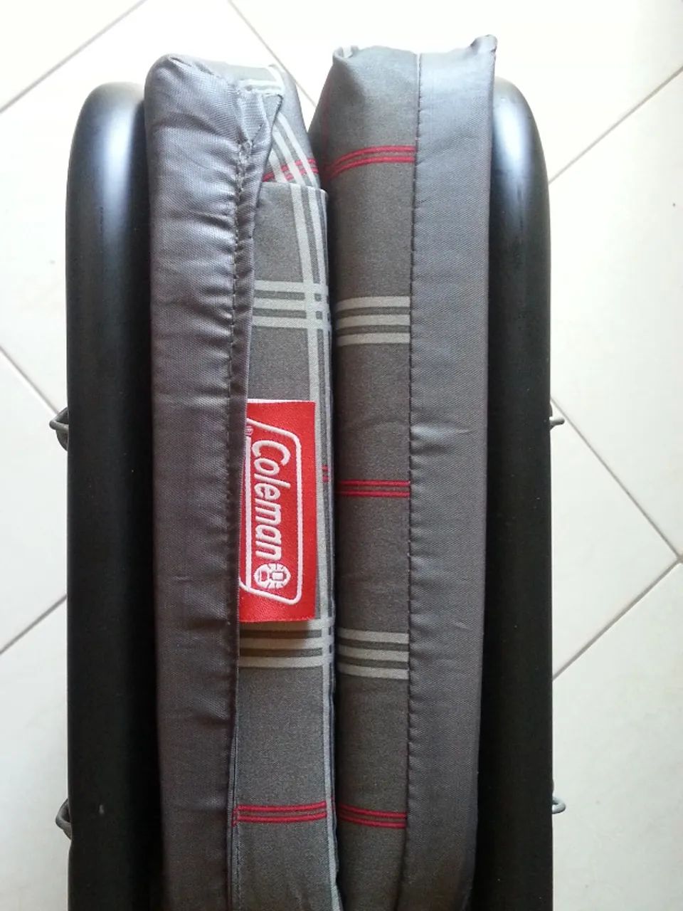 Cama Dobrável de Campanha Coleman, em Aço, com Molas - Foto 5