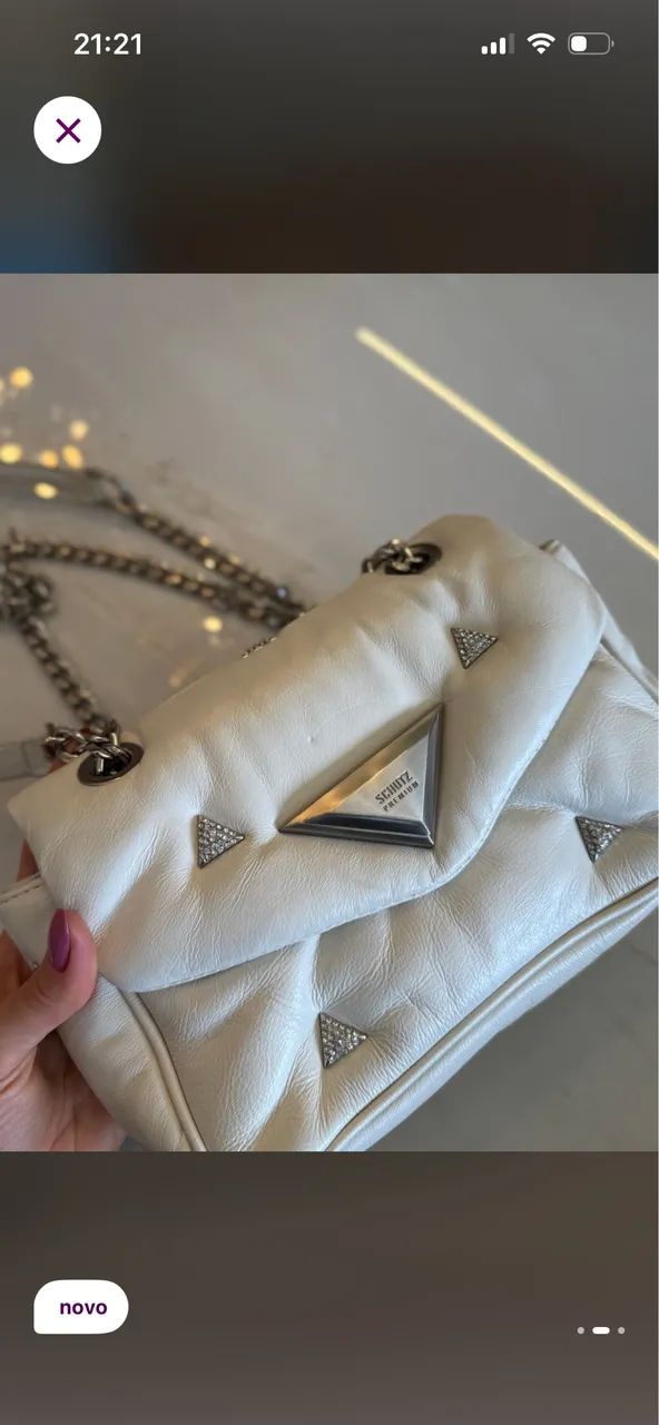 bolsa 944 schutz branca - Bolsas, malas e mochilas - Centro