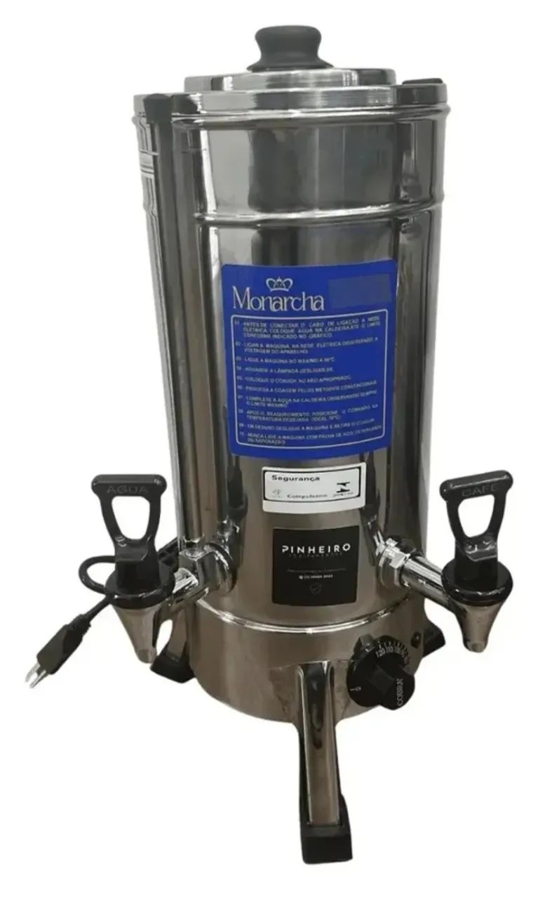 Cafeteira Industrial elétrica Inox 2 Litros Junior Monarcha - Foto 3