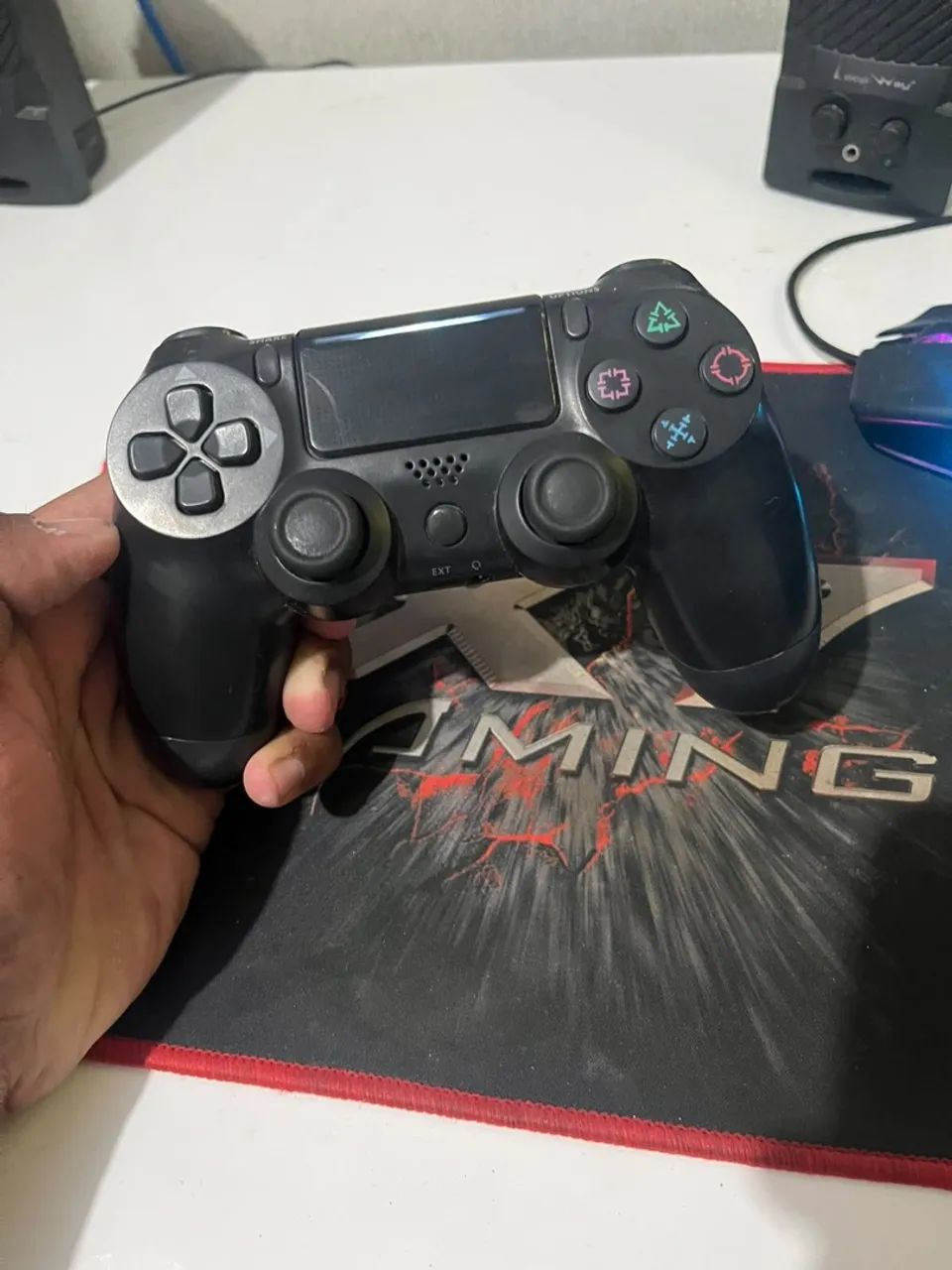 MOUSE, MOUSE PAD, CAIXA DE SOM E CONTROLE PS4  - Foto 2