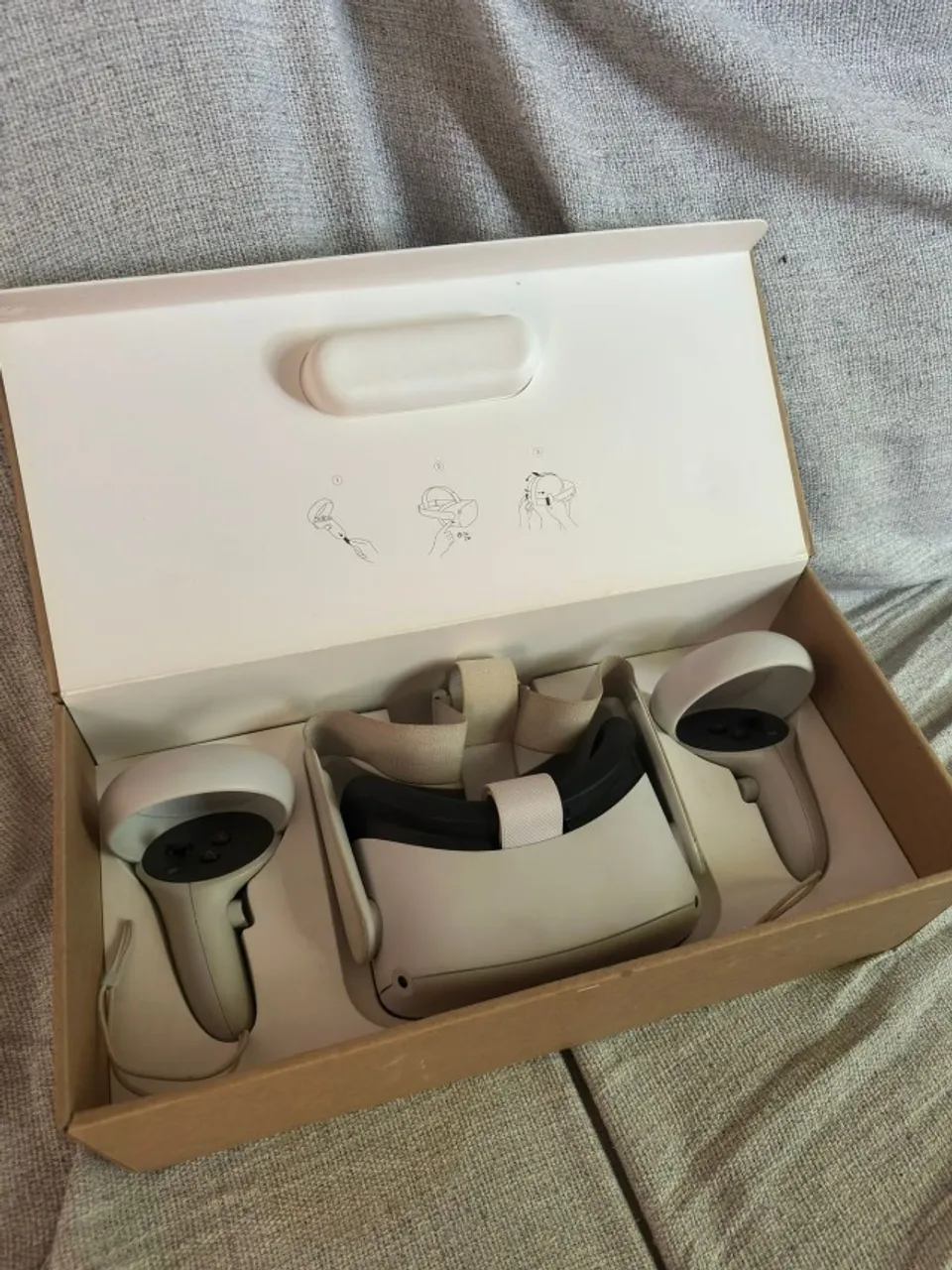 Oculus Quest 2 Vr Headset 256gb Branco - Seminovo - Consoles de