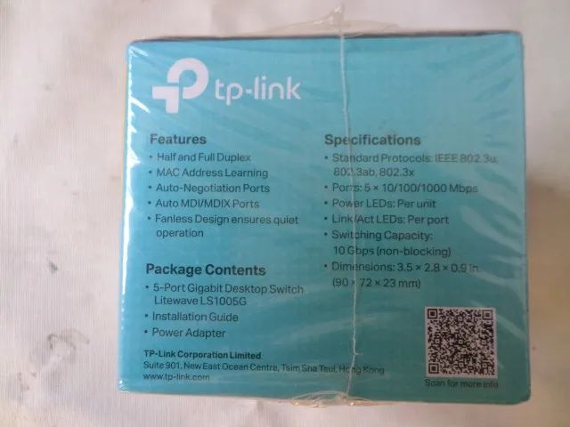 Hub Switch Gigabit 5 Portas Rj45 Tp-link Ls1005g - Foto 5
