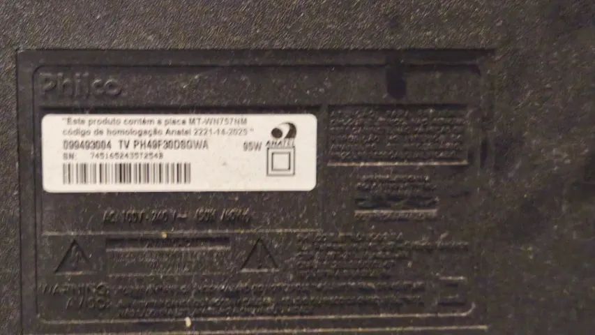 TV Philco 49 PH49F30D8GWA - Foto 2