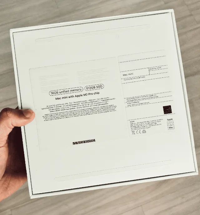 Mac Mini M2 PRO 10CORE 16GPU 16GB Ram 512GB SSD - Foto 5