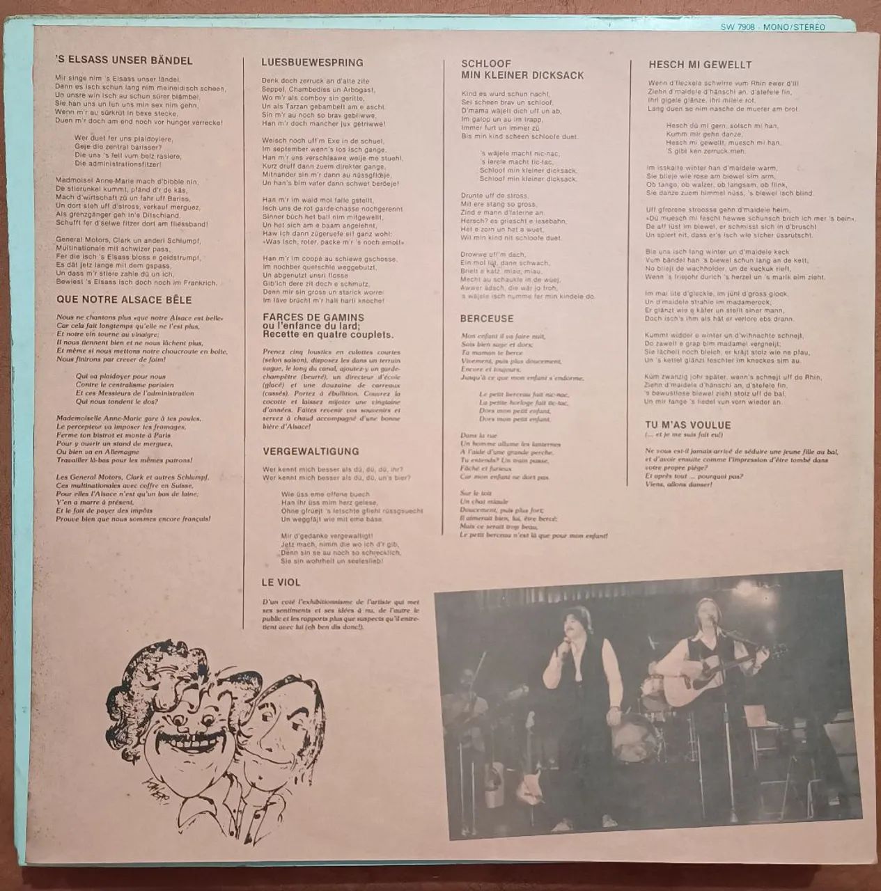 LP D'Scheligemer - Qu'Wa 1979 - Foto 4