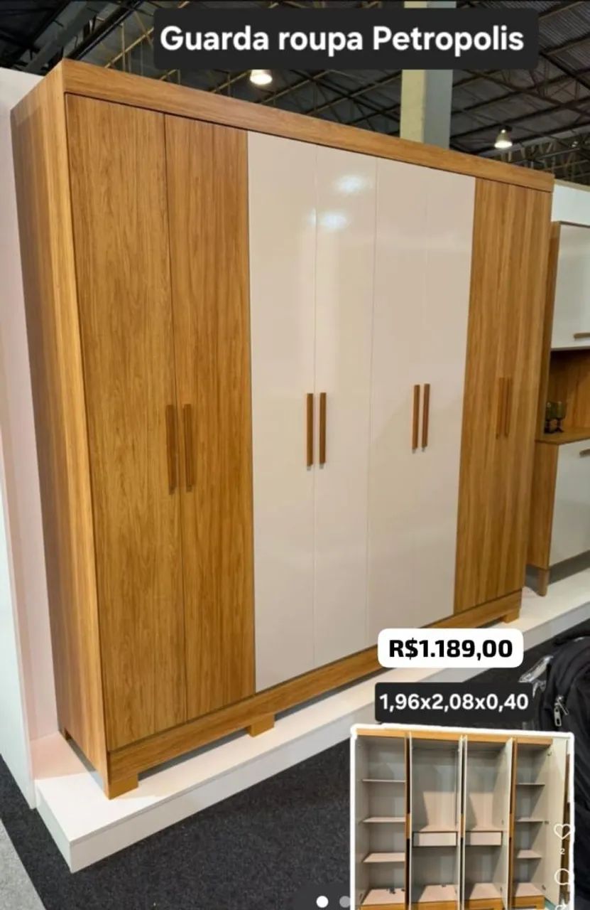 Guarda Roupa Petropolis Casal