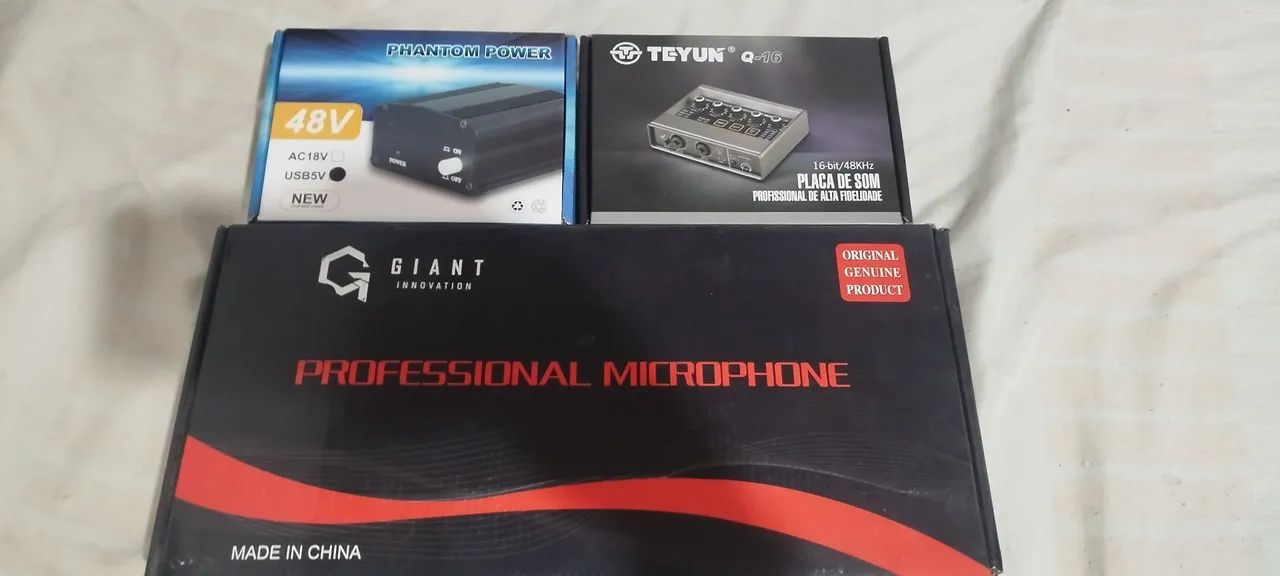 Kit gravação streaming