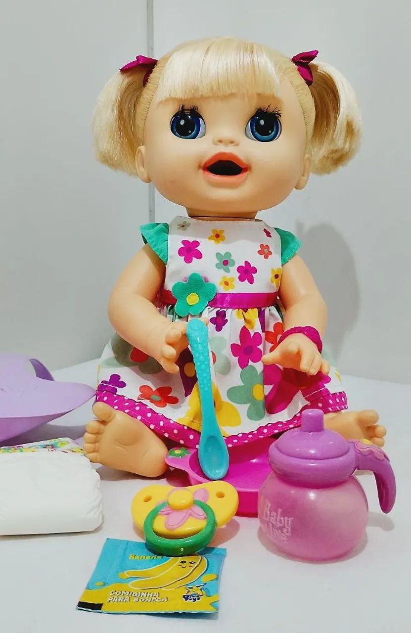 Baby Alive comer e brincar 